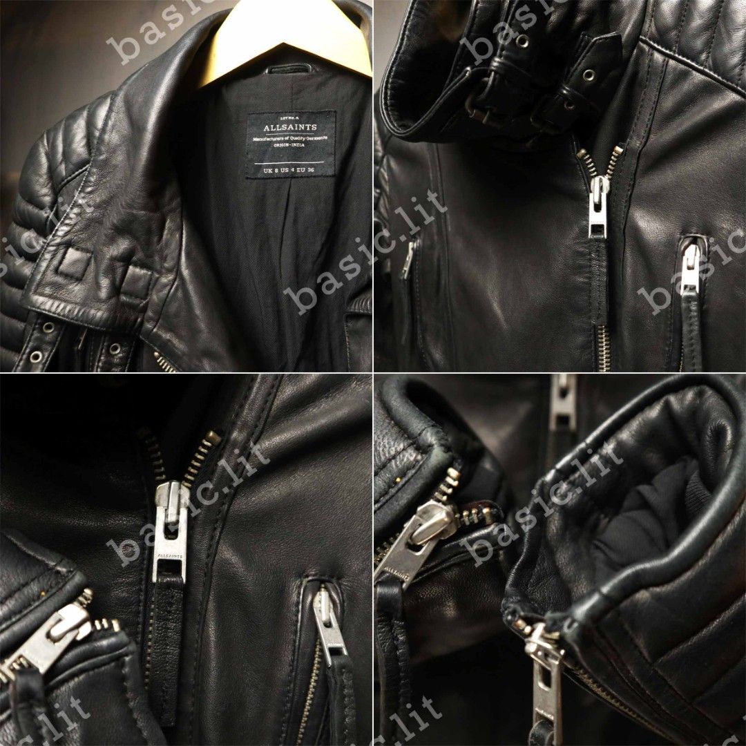 All saints steine leather jacket online