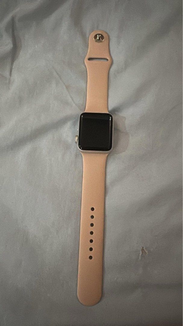 APPLE WATCH Series 3 (Category: Women's Watches) located in Valenzuela. Submitted by shopwithmika (Listing ID 1335992205, Image 2). Description: With charger and box 2 straps.