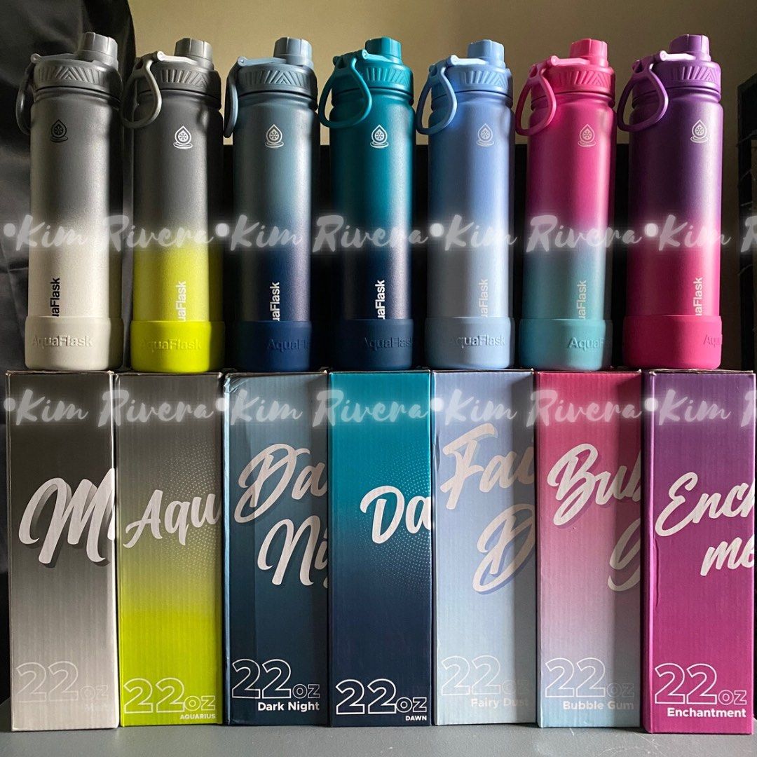 Aquaflask Dream Collection (Limited Edition) (Category: Water Bottles & Tumblers) located in San Jose del Monte. Submitted by skytaliaria (Listing ID 1335972305, Image 3). Description: For Sale: Brand new Aquaflask Limited Edition Dream Collection✨ Price Range from 1,000 to 2,200 pesos. Pm me for the price. Reason For Selling: These are my personal collection, pero nag switch na ako sa ibang collection. ☺️ Ps. If you buy one 22oz,32oz and 40oz yo