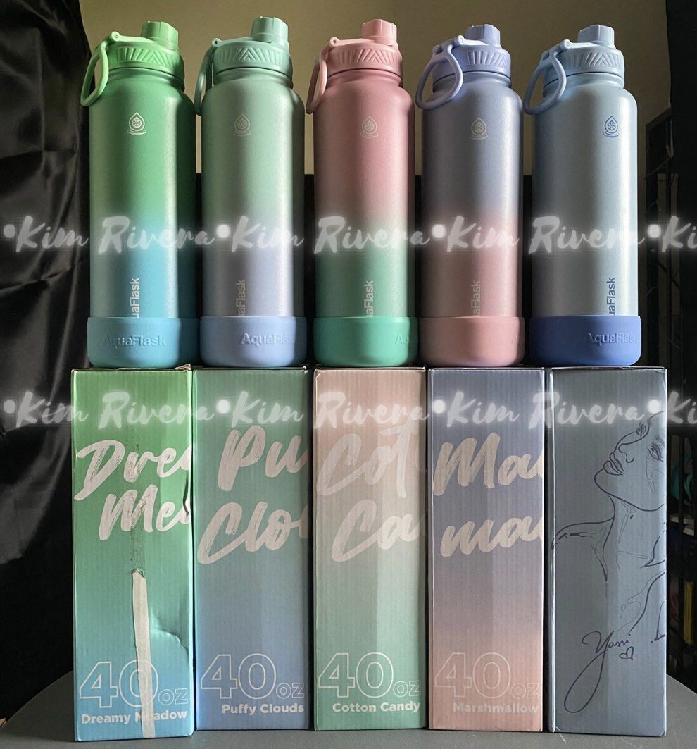 Aquaflask Dream Collection (Limited Edition) (Category: Water Bottles & Tumblers) located in San Jose del Monte. Submitted by skytaliaria (Listing ID 1335972305, Image 2). Description: For Sale: Brand new Aquaflask Limited Edition Dream Collection✨ Price Range from 1,000 to 2,200 pesos. Pm me for the price. Reason For Selling: These are my personal collection, pero nag switch na ako sa ibang collection. ☺️ Ps. If you buy one 22oz,32oz and 40oz yo