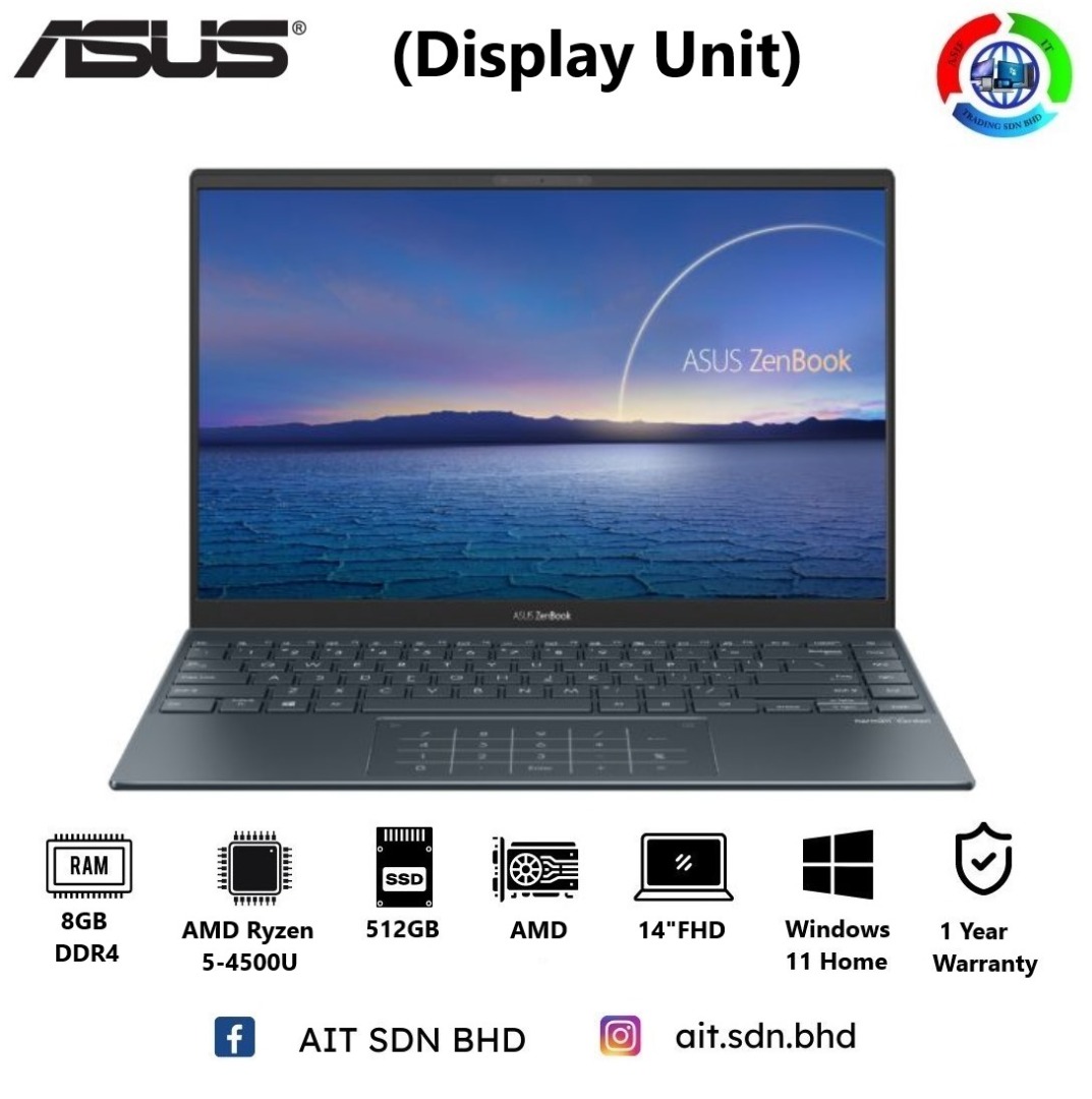 ASUS ZenBook 14 UM425I-AAM030TS 14
