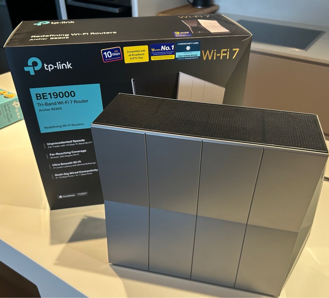 TP-LINK Archer BE805 BE19000 はぶけ Wi-Fi7