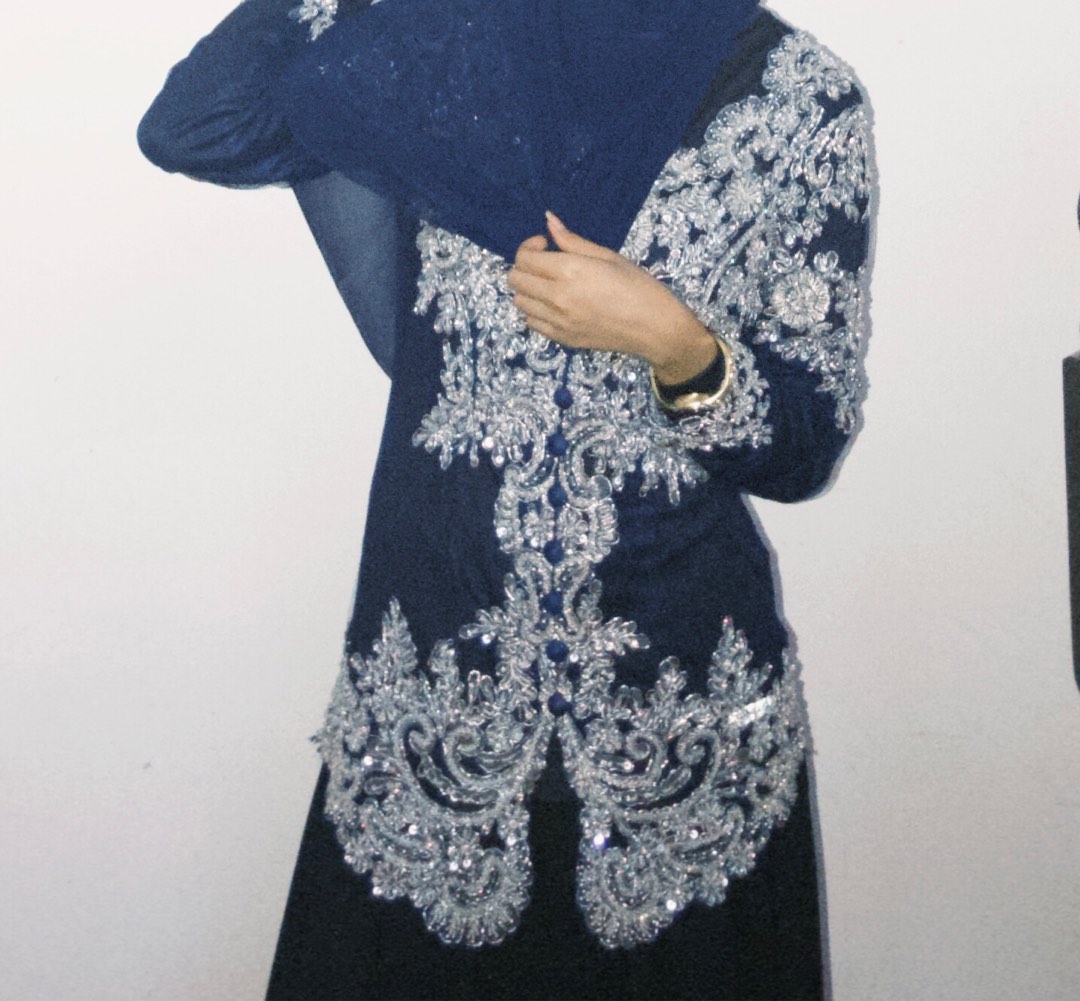 Velvet Kebaya Top