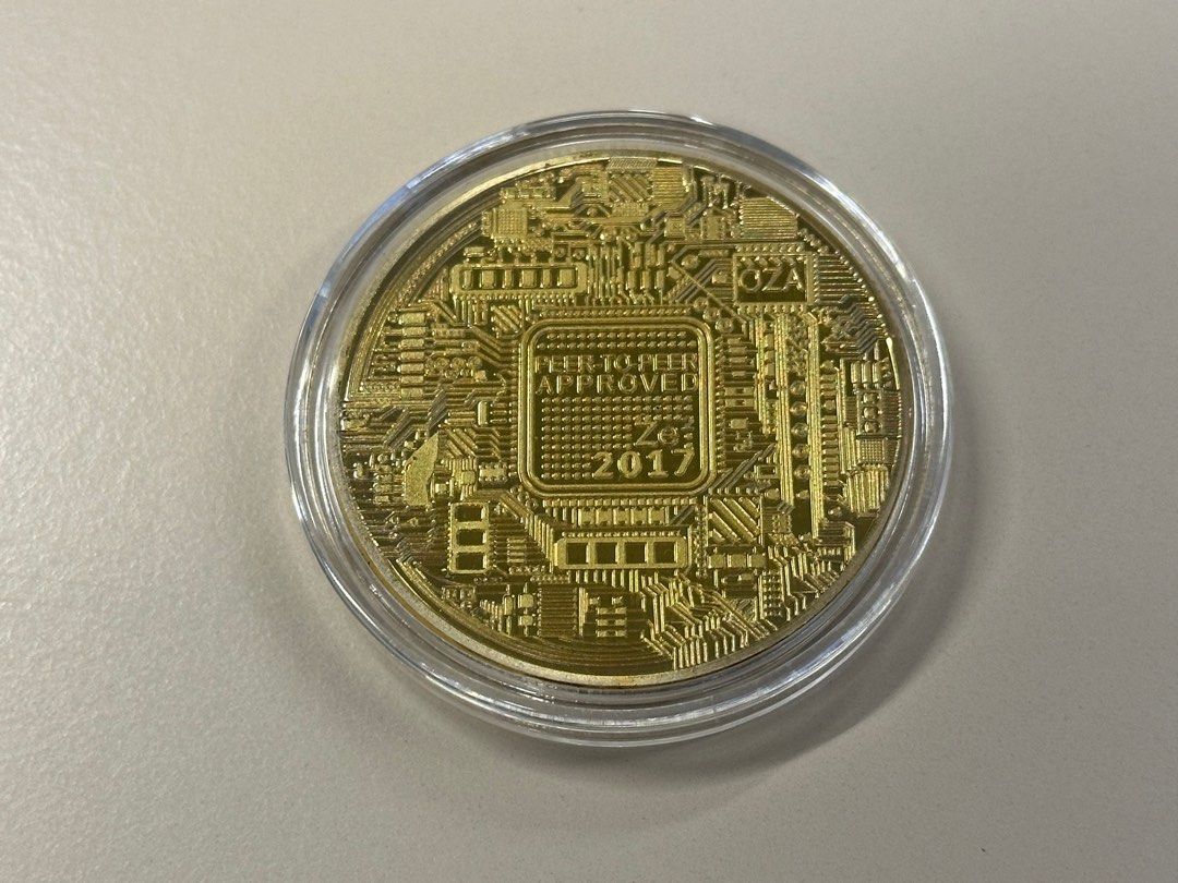 Bitcoin 比特幣紀念硬幣(兩款選一）, 興趣及遊戲, 收藏品及紀念品, 錢幣- Carousell