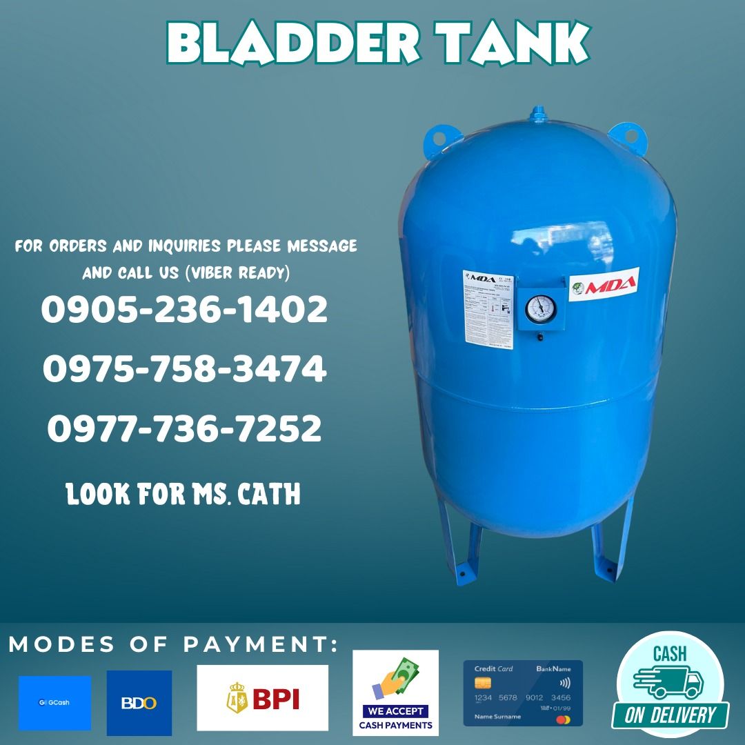 BLADDER TANK (Category: Construction Tools & Equipment) located in Manila. Submitted by cathvesta_sales (Listing ID 1336033851, Image 1). Description: .