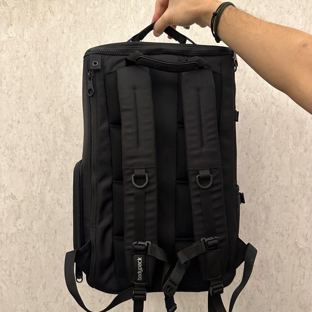 BODYPACK Prodiger Brakeless 1.0 Camera Backpack Black Tas Ransel Kamera Pria