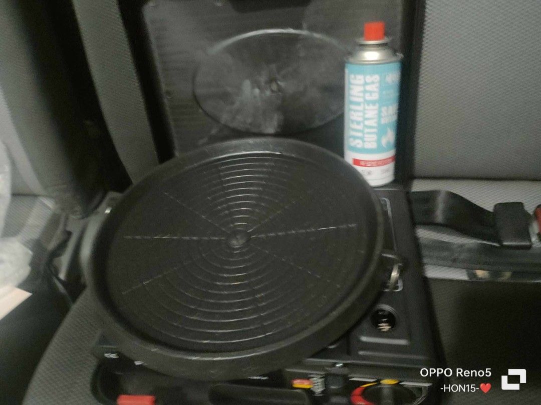 BUTANE set (Category: BBQ, Grills & Hotpots) located in Antipolo. Submitted by mgrace0920 (Listing ID 1336039372, Image 3). Description: BUTANE set ✅SQUARE PLATE 899php ✅ROUND PLATE 650php ✅️ROUND PLATE NEW 850 free butane.
