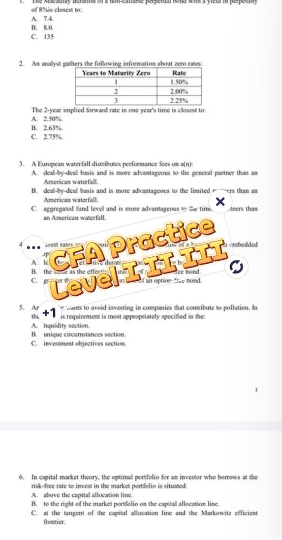 CFA Practice Pack, Level I, II, III, Audio, Microphones on Carousell