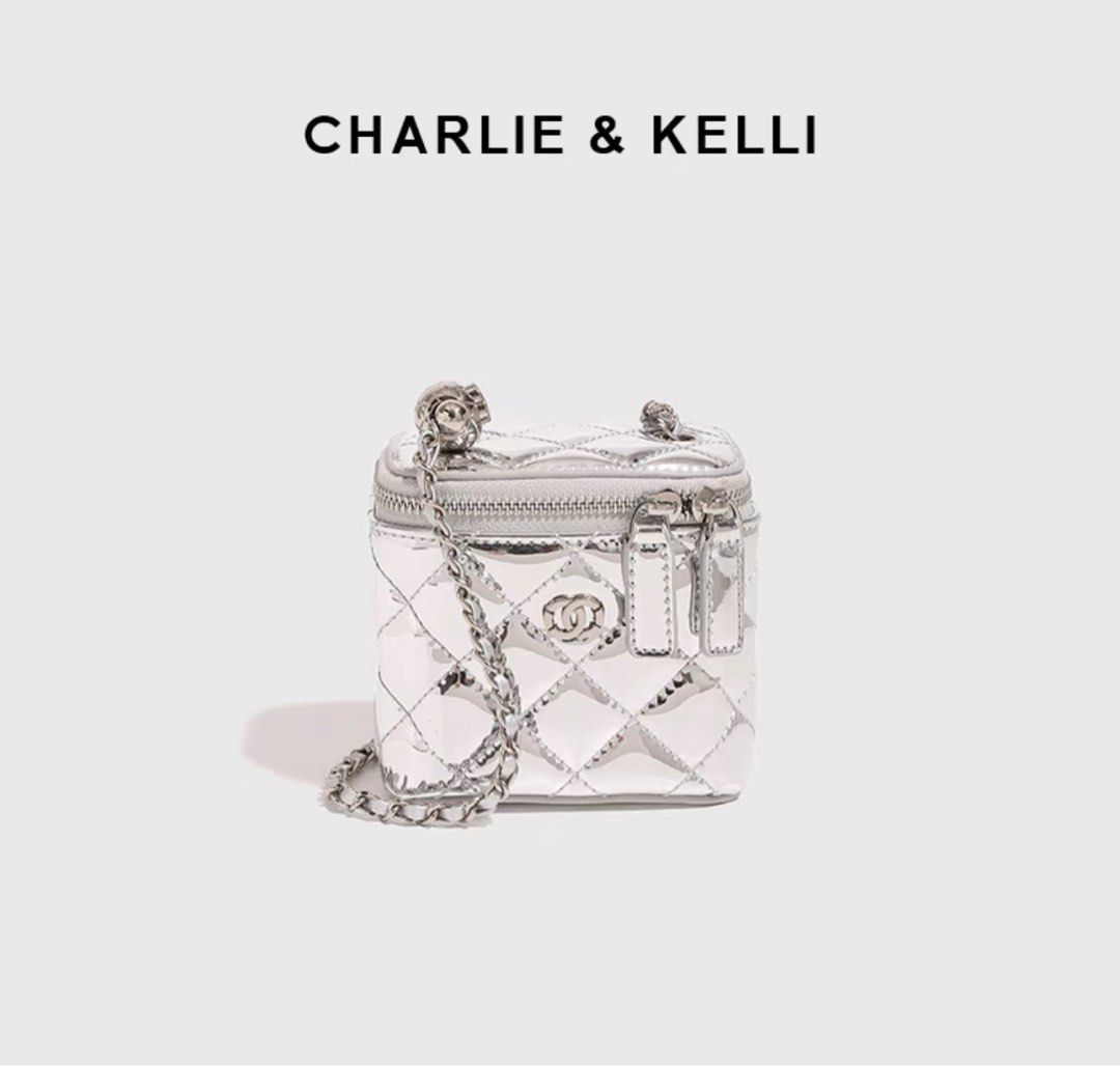 Charlie and Kelli sliver bag