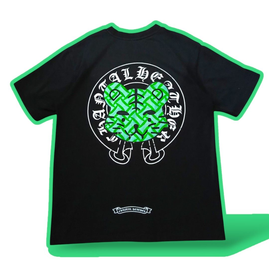 CHROME HEARTS (Category: Tshirts & Polo Shirts ) located in Buhi. Submitted by nasthriftt (Listing ID 1336126247, Image 1). Description: CH OFF 19X27 3H + SF YOURS NA ‼️ CRACKPRINTS.