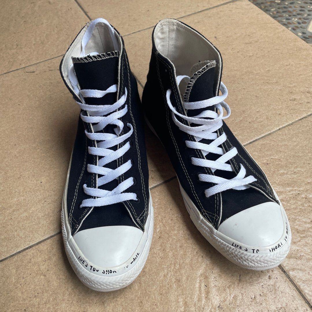 Black ferrule Converse Renew