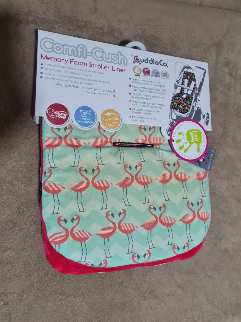 Cuddle Co. Comfi-Cush (Category: Strollers) located in Cavite. Submitted by gpscloset (Listing ID 1336074936, Image 3). Description: Selling brand new memory foam stroller liner Original price is Php 1,899.00 Issue: needs washing RFS: I'm having a baby boy 😅.