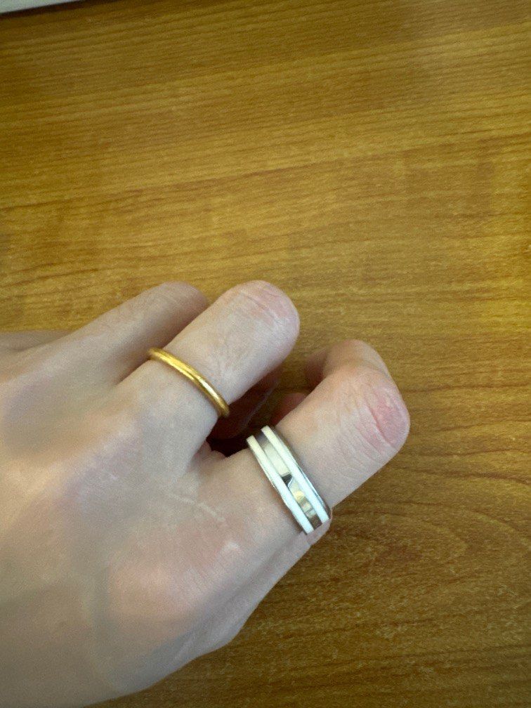 Classic ring satin white 2025