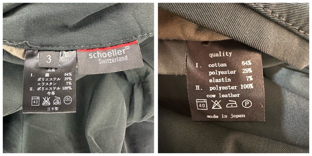 DEVOA | Schoeller Pants (Category: Trousers) located in Lapu Lapu. Submitted by nervecloset (Listing ID 1336086411, Image 3). Description: DEVOA | Schoeller Pants Made in Japan size 3 on tag Waist = 32 inches Inseam = 33 inches Leg Opening = 6.5 inches Front Rise = 10 inches Thigh = 13 inches Knee = 9 inches Excellent condition 7650 + sf.