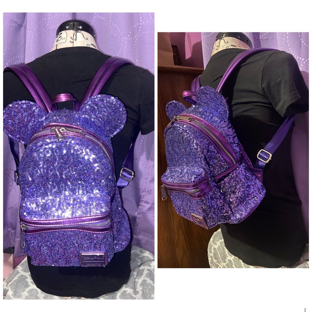 Loungefly purple backpack clearance