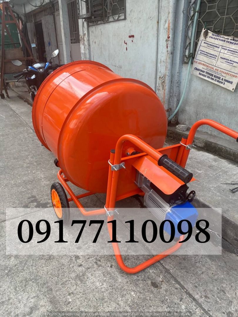 Electric cement bagger mixer (Category: Construction Tools & Equipment) located in Manila. Submitted by joeyroque09 (Listing ID 1336023633, Image 2). Description: .