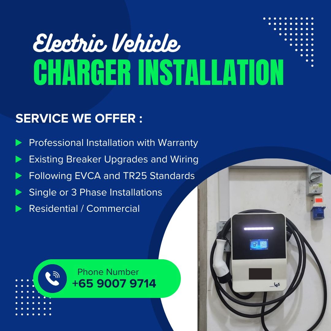 EV Charger Installation | Charger Installation Service | Electric Vehicle | Electric Charger |628630765209611124
