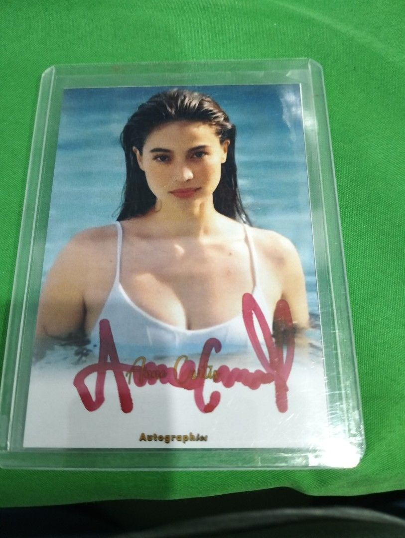 Filipina Actresses Oncard Autograph (Category: Vintage Collectibles) located in Davao. Submitted by soleace (Listing ID 1336138749, Image 3). Description: Oncard Autograph by actresses Prices differ depending on which actresses *Ivana - 1k - SOLD *Marian - 1k - SOLD *Kat Bernardo - SOLD *Bea - 800- SOLD *Barbie - 800 - SOLD *Diana Zubiri - 800 - SOLD *Ina Raymundo - 800 *Katrina Halili-800 *Maui Taylor-800 *Anne Curtis x 2-800 *Andi Eigenmann-600