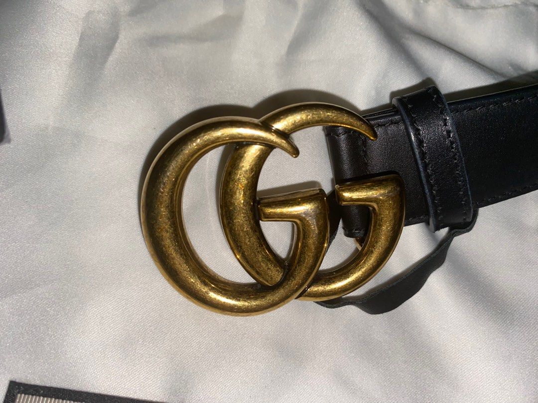 Gucci belt double g silver on sale
