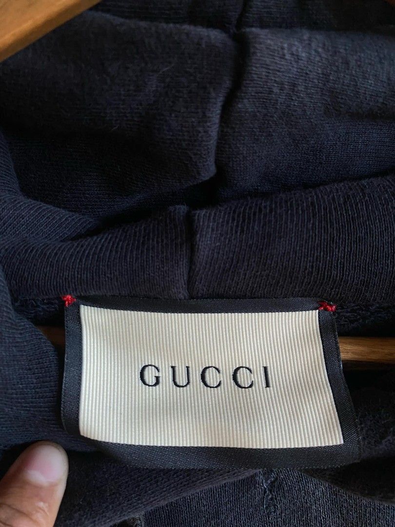 Gucci distressed hoodie shop