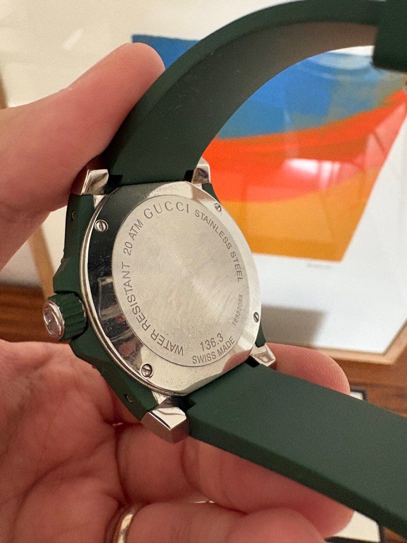 Gucci dive stainless steel watch shop