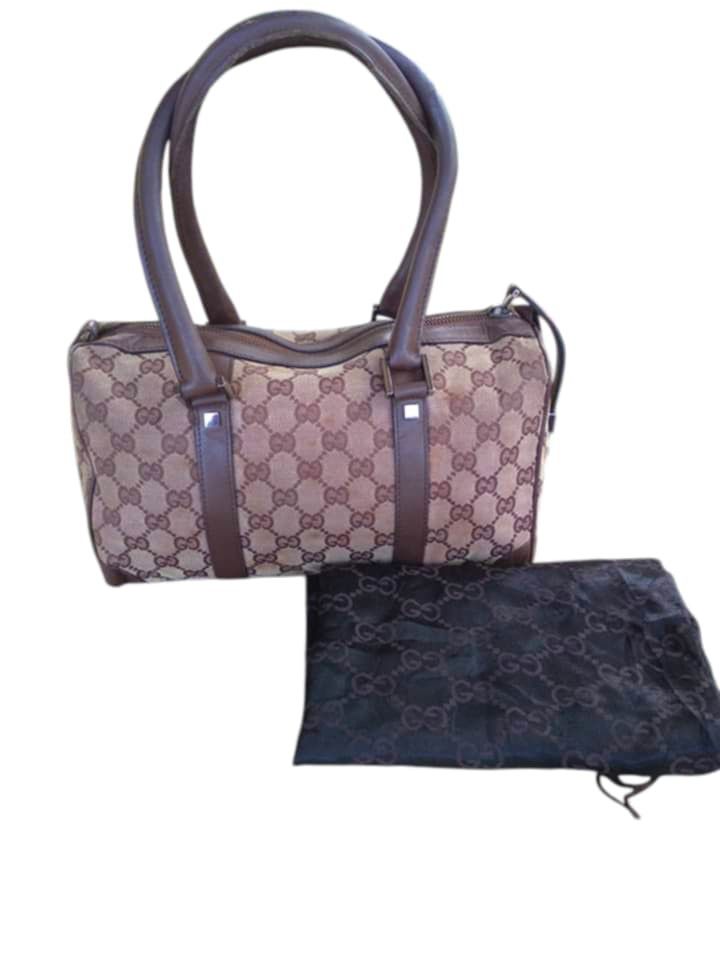 Gucci GG Boston Canvas Project Bag Luxury Bags Wallets on Carousell