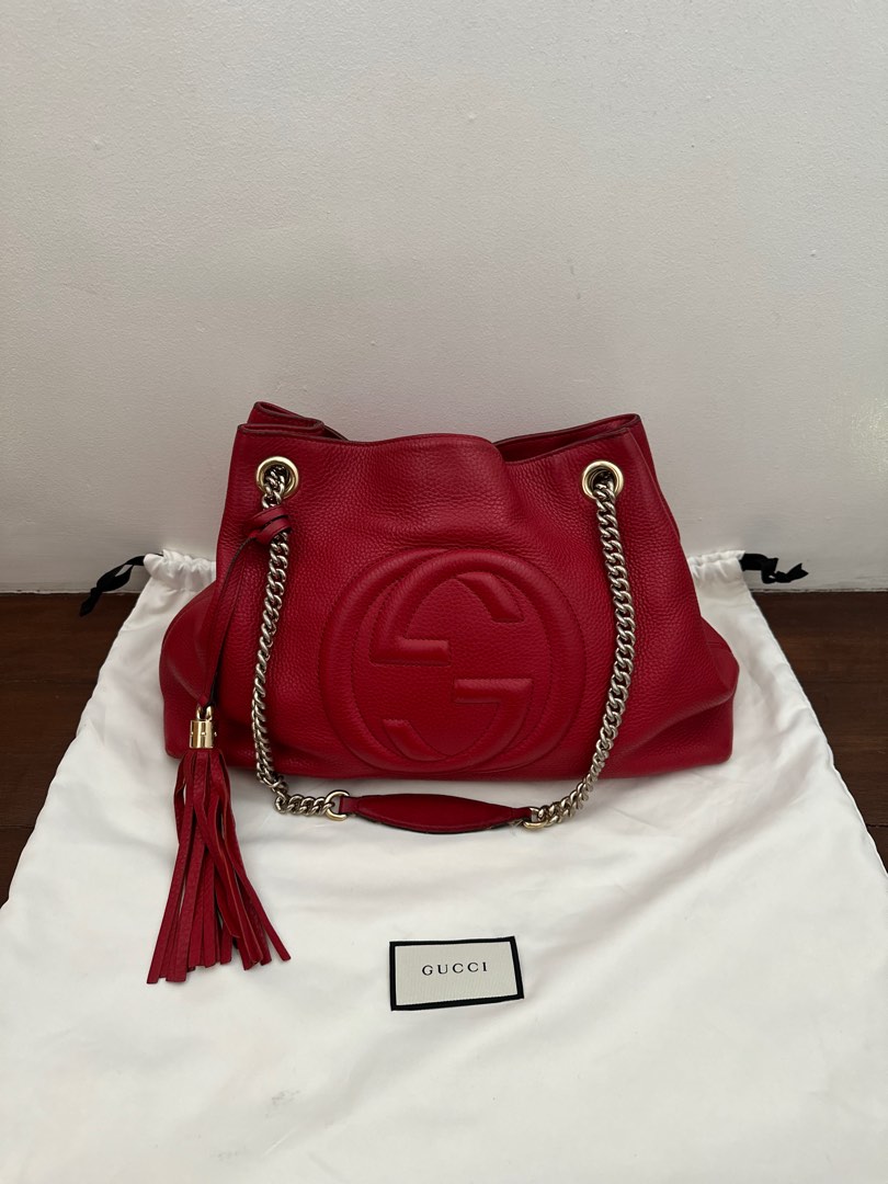 Gucci chain soho bag on sale