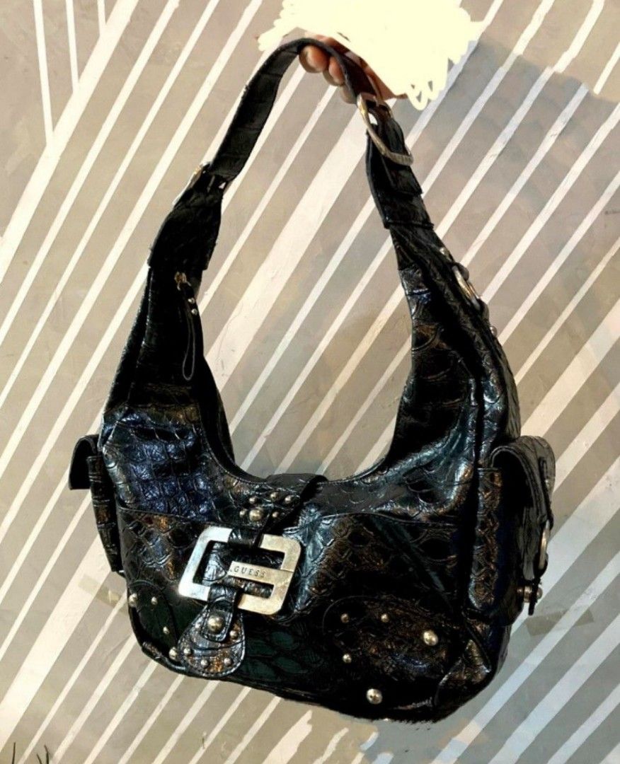 Y2K Bag Women Punk Shoulder Bag, Gothic Crossbody Bag, Y2K