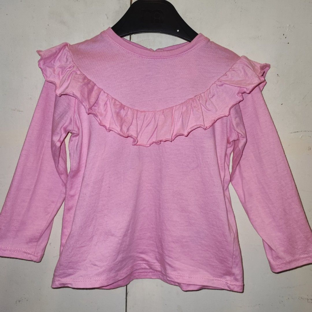 H&m ruffle sleeve top new arrivals