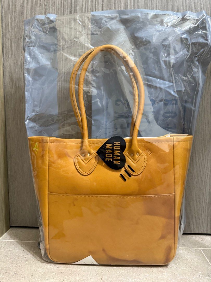 【F】Human Made Leather Tote Bag 23838407_55982548_600.jpg