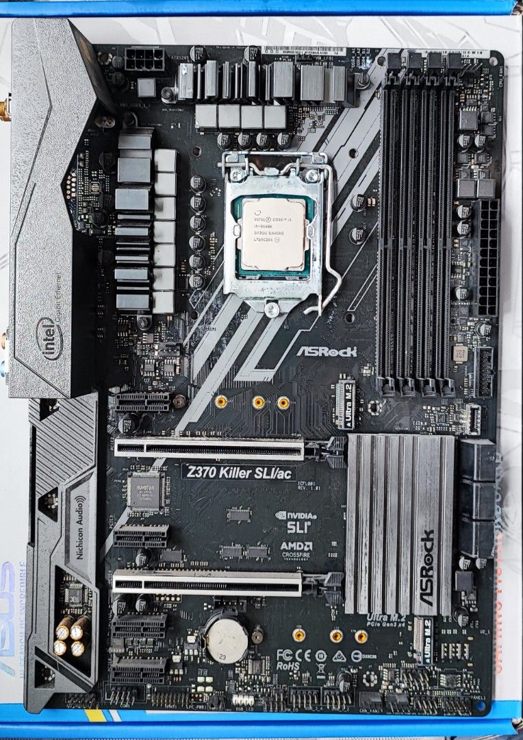 I5 8600k motherboard Ram bundle