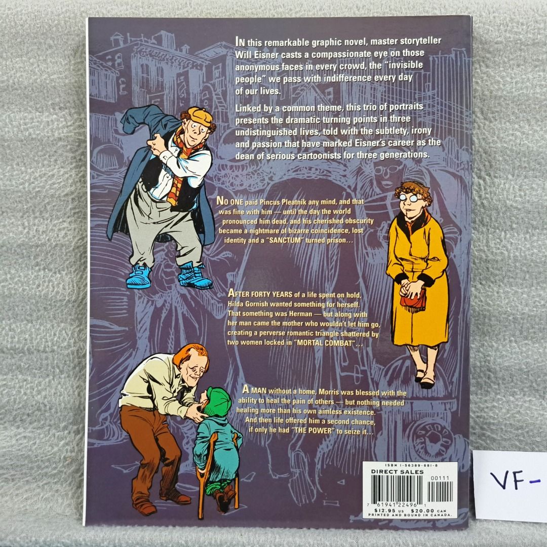 Invisible People Gn Graphic Novel 1 One Shot Kitchen Sink Press I P