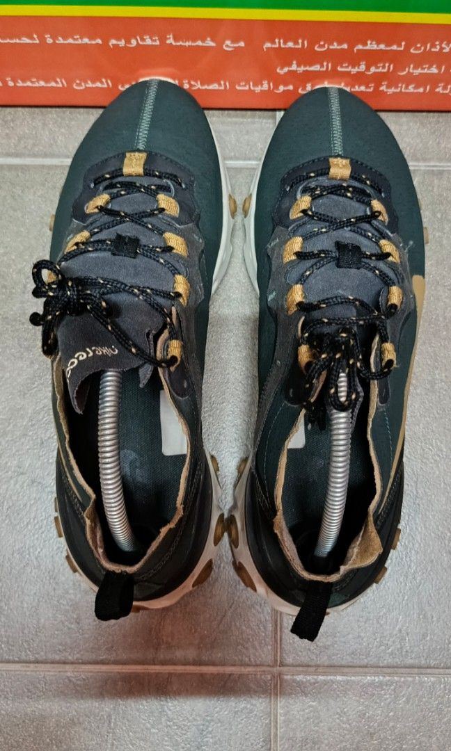 KASUT BUNDLE NIKE REACT (Category: Sneakers) located in Kuala Lumpur. Submitted by mohdhasdi926 (Listing ID 1336010197, Image 3). Description: Nike react 8.5uk - 27.5cm Item bundle Good condition ❌ Koyak ❌ Tampalan ❌ Jahit Tapak cun & lembut Insole asal Berminat boleh wasap 0126514372 Self pick up-taman templer park rawang.... Postage rm8.