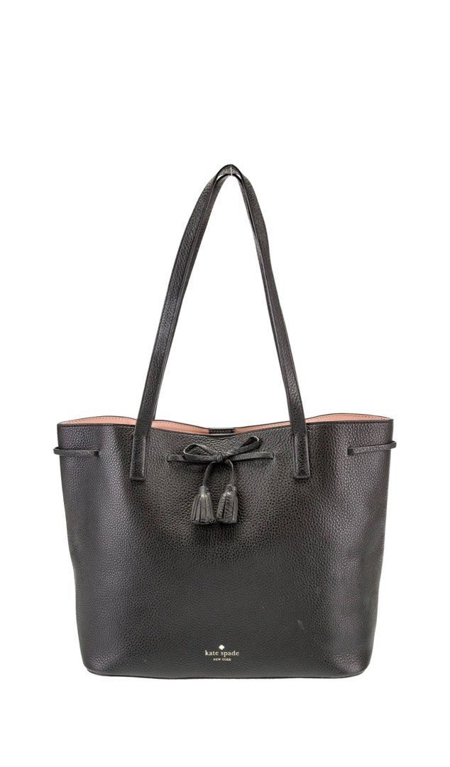 Kate Spade Hayes Street Nandy Pebbled Leather Tote Barang Mewah Tas Dompet di Carousell