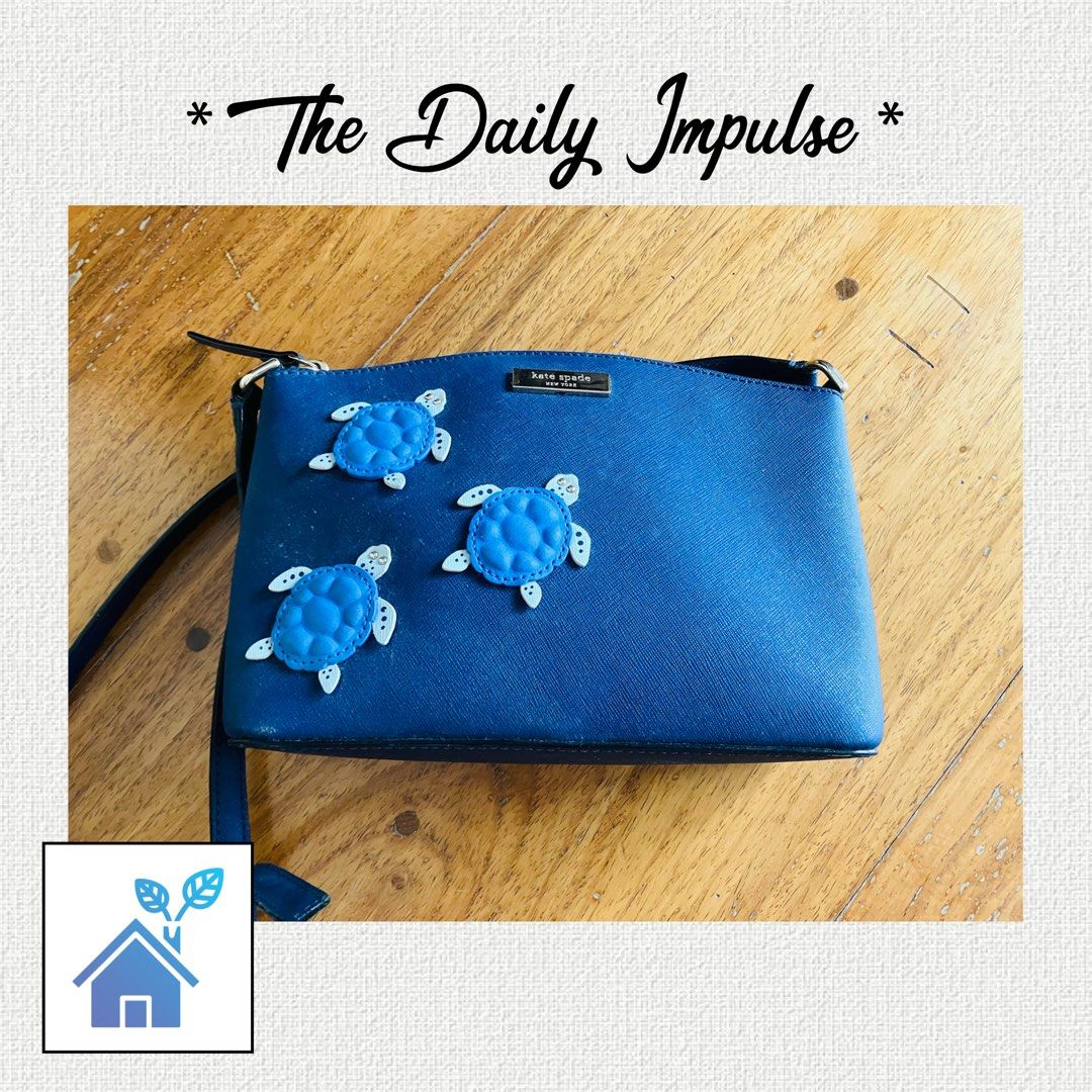 Kate Spade Under The Sea Millie Turtle Crossbody Bag Luxury Bags Wallets on Carousell