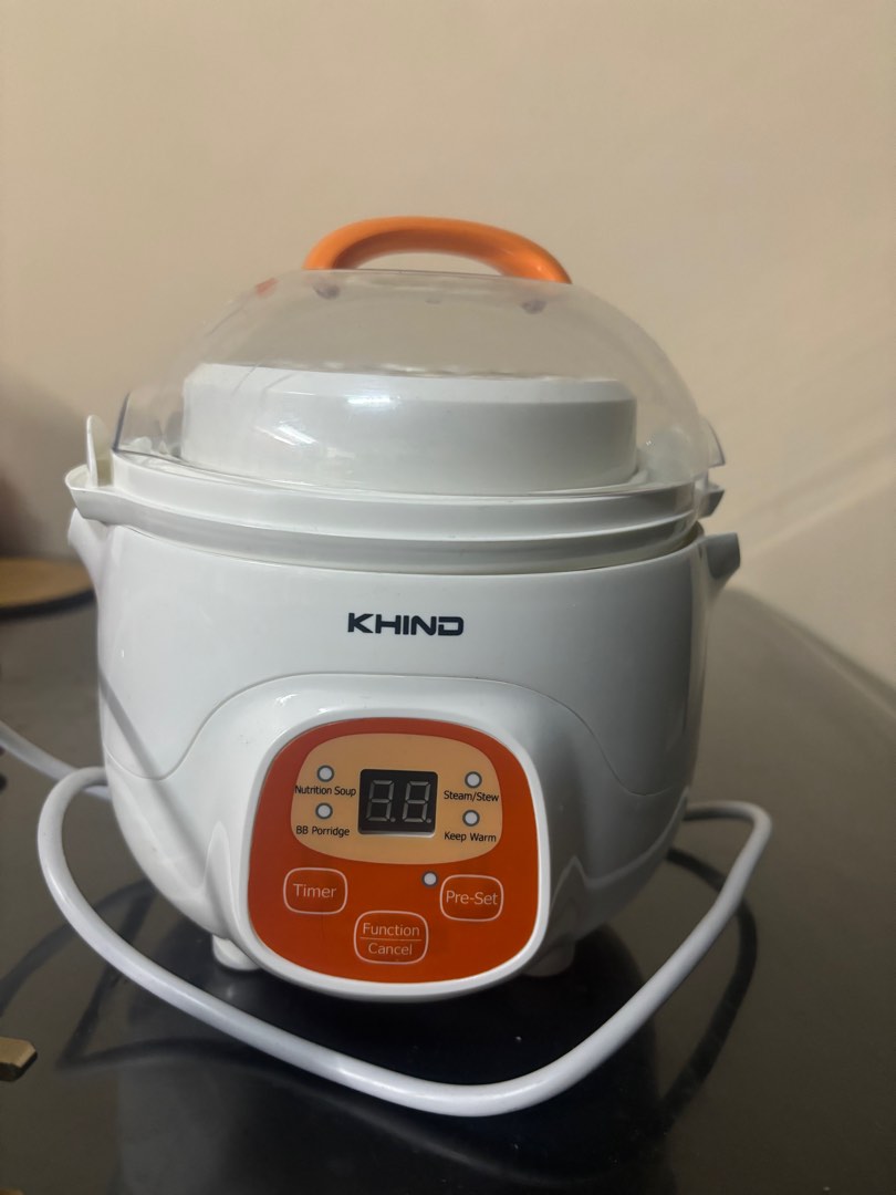 How to use khind baby porridge cooker best sale