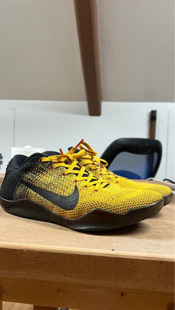 Kobe Bryant 11 x Bruce Lee (Category: Sneakers) located in Manila. Submitted by deathflips (Listing ID 1335970754, Image 1). Description: Kobe Bryant 11 x Bruce Lee basketball shoes Size 10.5 Old but still in good condition Slight sole separation on left shoe Tag peeling due to age Price is FIRM This goes for over $900 brand new on stockX, I won’t entertain any offers.