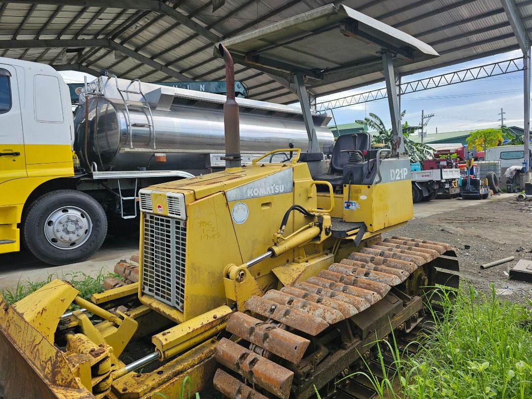 KOMATSU MINI BULLDOZER D21P-7 (Category: Construction Tools & Equipment) located in Quezon City. Submitted by pgsc-ecomac (Listing ID 1336027938, Image 2). Description: KOMATSU MINI BULLDOZER D21P-7 - Newly arrived and on stock - Negotiable upon viewing in L1-A-2 MGM Compound Bagbaguin Caloocan City (near RC Cola Plant P. Dela Cruz St.) NEWLY ARRIVED MINI BULLDOZER FROM JAPAN KOMATSU MINI BULLDOZER D21P-7 Canopy type Capacity: 10FT Blade Year mod
