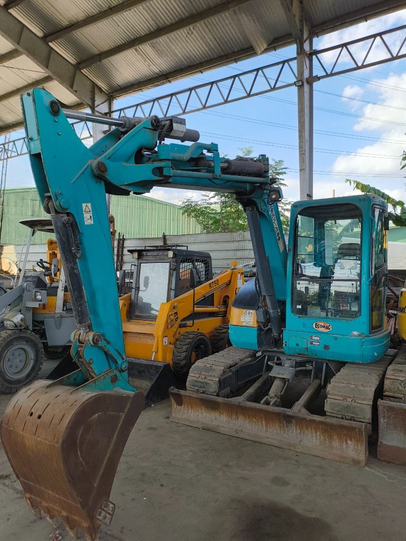 KUBOTA MINI EXCAVATOR RX505 (Category: Construction & Building Materials) located in Quezon City. Submitted by pgsc-ecomac (Listing ID 1336028233, Image 2). Description: KUBOTA MINI EXCAVATOR RX505 - Newly arrived and on stock - Negotiable upon viewing in L1-A-2 MGM Compound Bagbaguin Caloocan City (near RC Cola Plant P. Dela Cruz St.) MINI EXCAVATOR FROM JAPAN KUBOTA MINI EXCAVATOR RX505 with Cabin, aircon, offset boom and Blade Capacity: 0.22cu