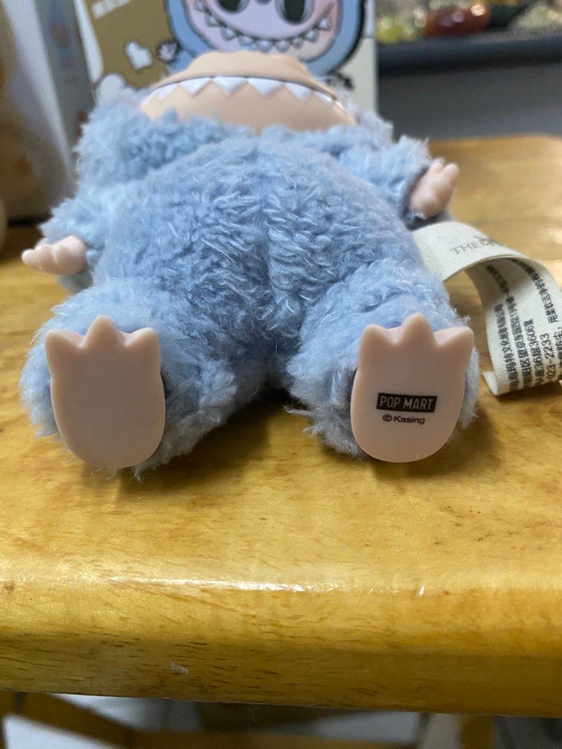 Labubu V1 Original (Category: Designer & Blind Box Toys) located in Manila. Submitted by blossoms_closet (Listing ID 1336057000, Image 3). Description: Labubu V1 (Original) Seasalt (Blue) with FREE wings Pick-up only via Lalamove or Grab.