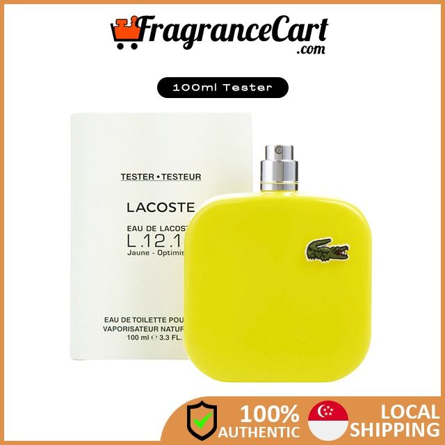 Lacoste Eau De Lacoste Jaune Optimistic EDT for Men (100ml
