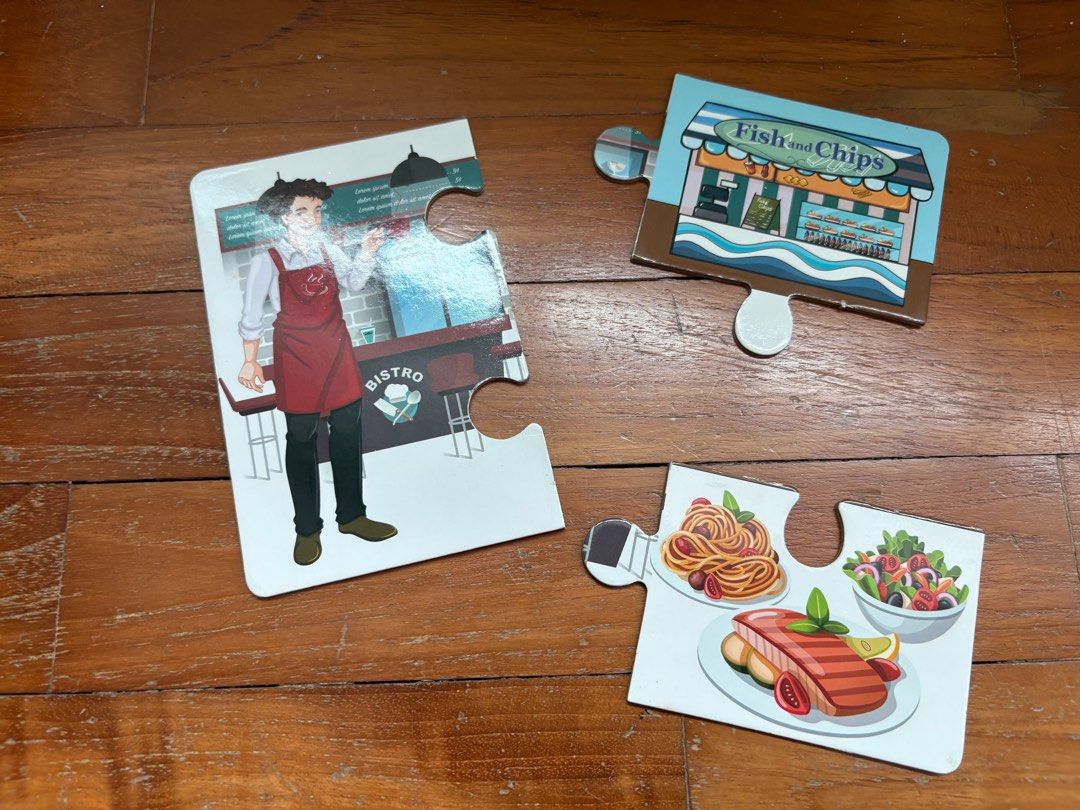 Learn With Puzzles (Category: Educational & Learning Toys) located in Singapore. Submitted by enningaliving (Listing ID 1336033721, Image 3). Description: One puzzle for $4. Both puzzles for $6..
