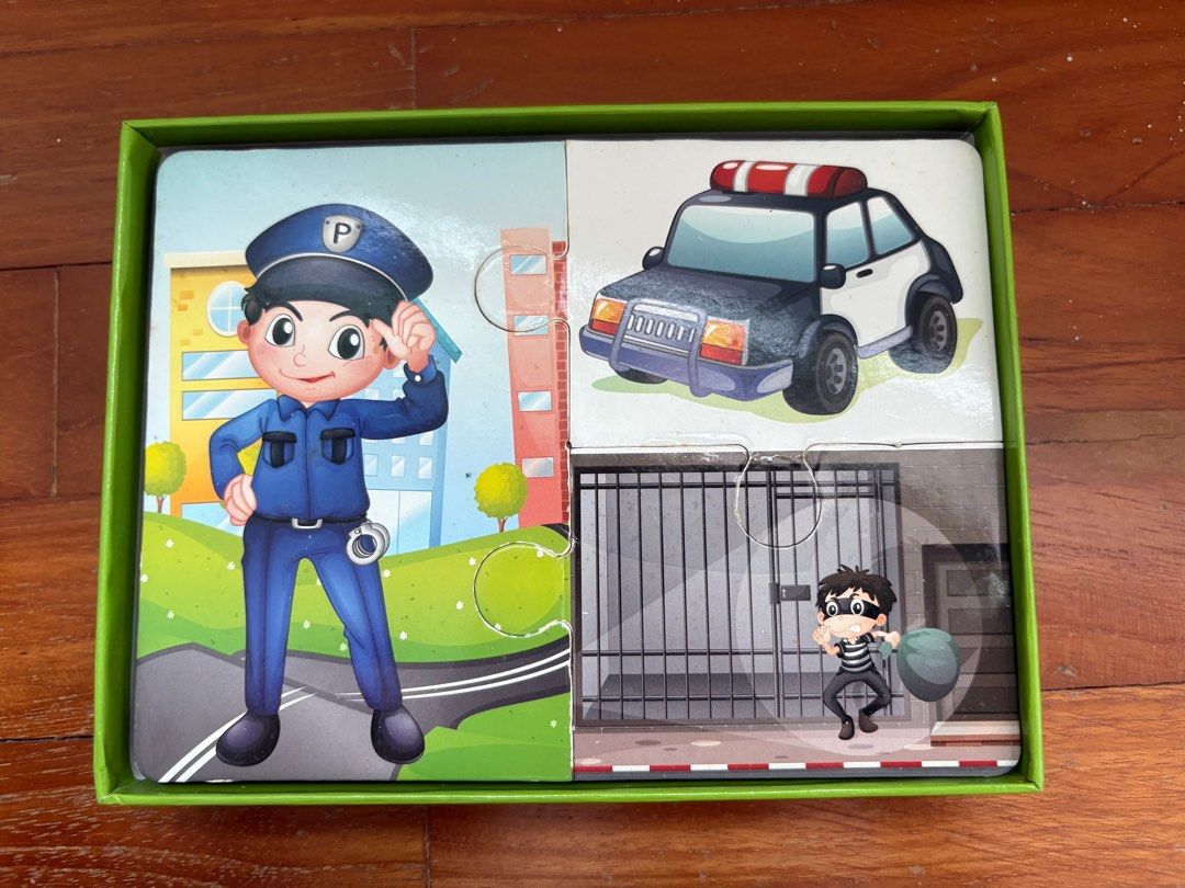 Learn With Puzzles (Category: Educational & Learning Toys) located in Singapore. Submitted by enningaliving (Listing ID 1336033721, Image 2). Description: One puzzle for $4. Both puzzles for $6..