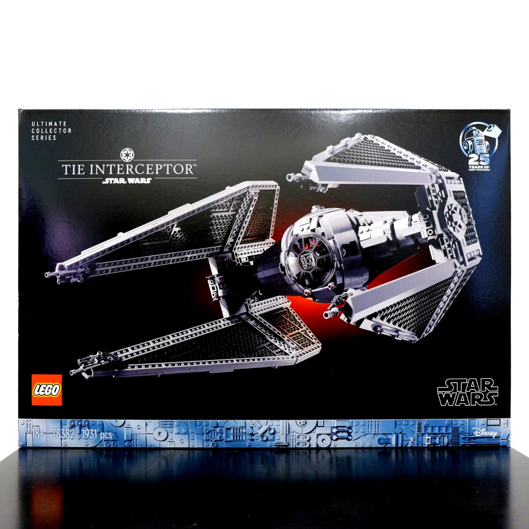 LEGO Star Wars UCS TIE Interceptor 75382, Hobbies & Toys, Toys & Games ...