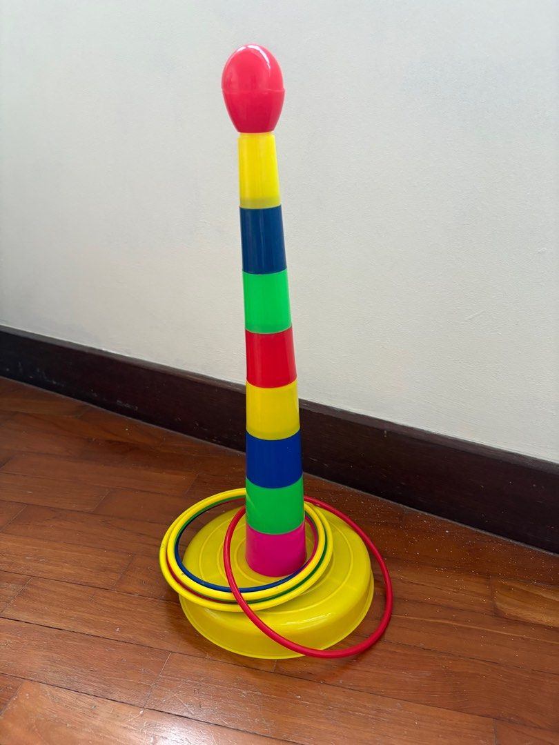 Loop A Loop (Category: Infant Playtime) located in Singapore. Submitted by enningaliving (Listing ID 1336044726, Image 1). Description: This is a game is for player(s) to throw a hoop into the stand and see it they can aim well..