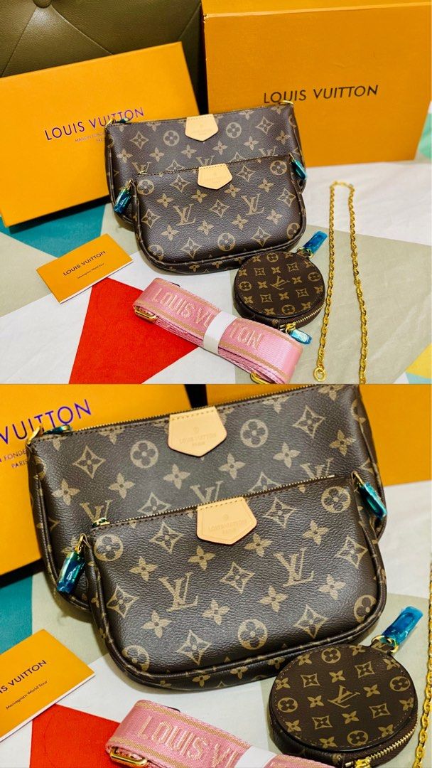 Louie vuitton pochette 3 in 1 (Category: Luxury Bags & Wallets) located in Quezon City. Submitted by wishei (Listing ID 1336033618, Image 1). Description: Store entry LV not class A and Topgrade Brandnew 1,500 Pick up only.