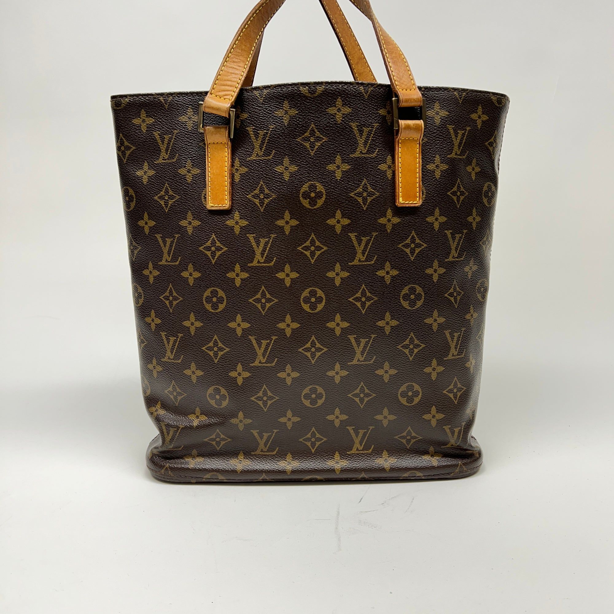 Louis vuitton tote brown cheap