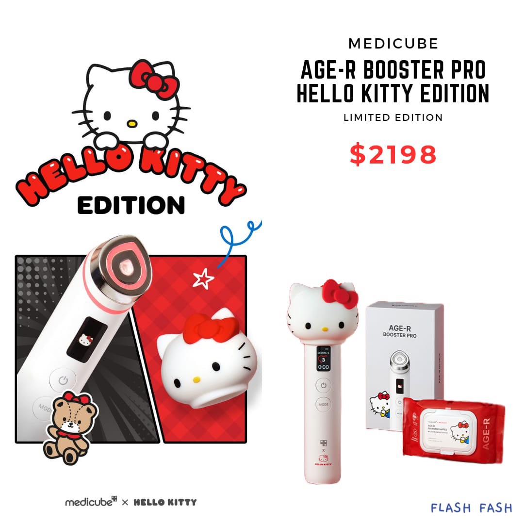 ✈️韓國代購】Medicube Age-R Booster Pro Hello Kitty Edition ✈️韓國代購】Medicube Age-R Booster Pro Hello Kitty Edition