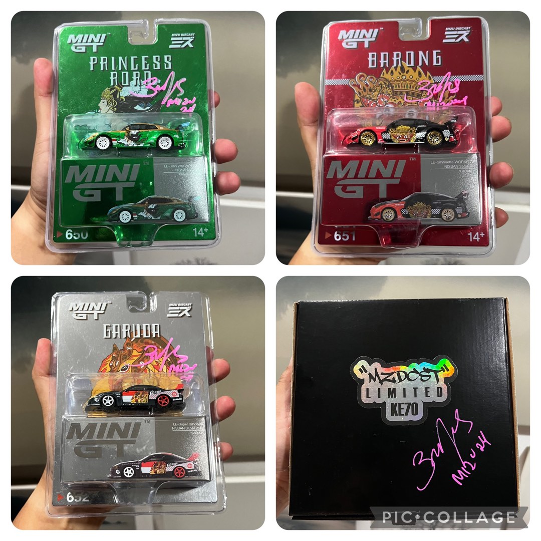 MiniGT Mizu Diecast 3台 Chase LB-Silhouette WORKS GT Nissan 35GT