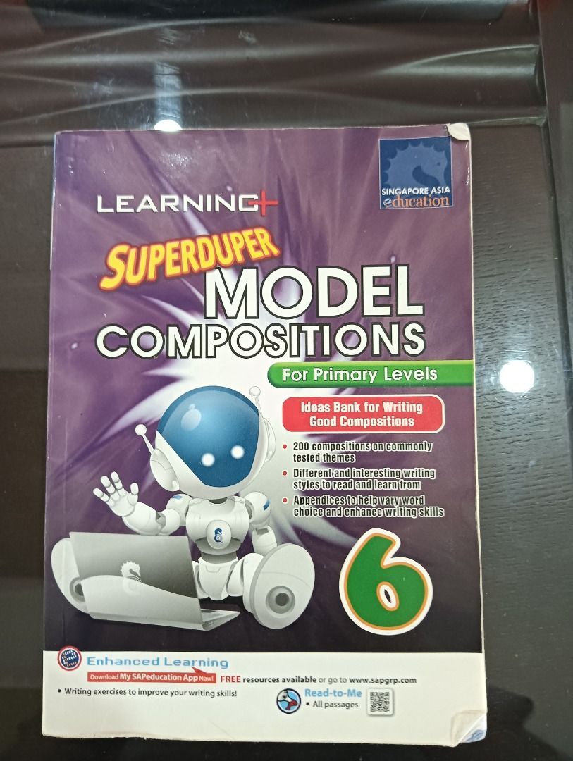 Model Compositions (Category: Assessment Books) located in Singapore. Submitted by youg0tit (Listing ID 1336033188, Image 1). Description: PSLE English Assessment Book Ideas Bank for Writing Good compositions in PSLE.